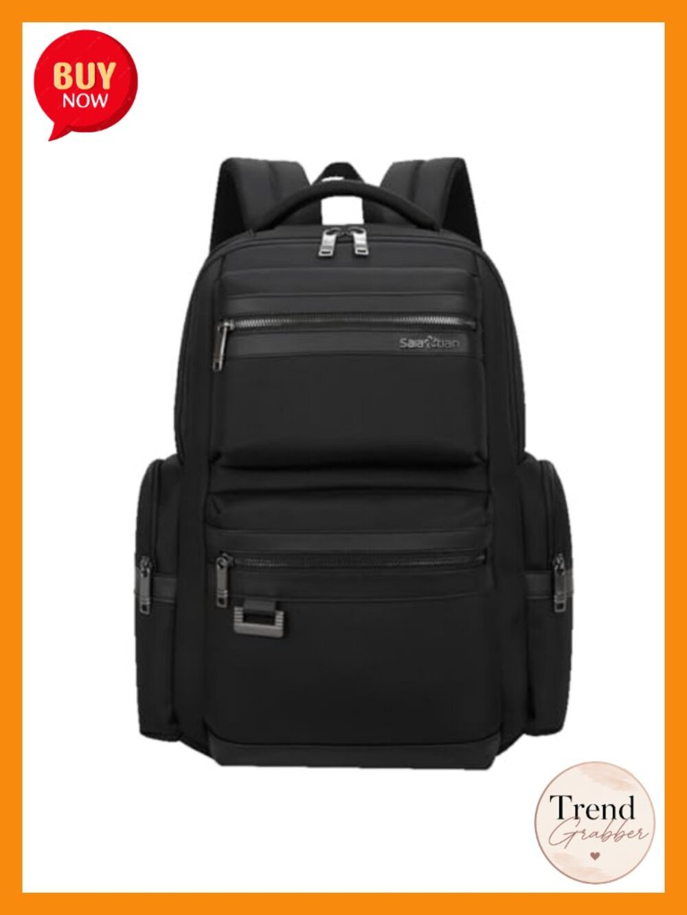 Men's 15.6 Inch Laptop Backpack Business Travel Casual Waterproof Commuter Bag